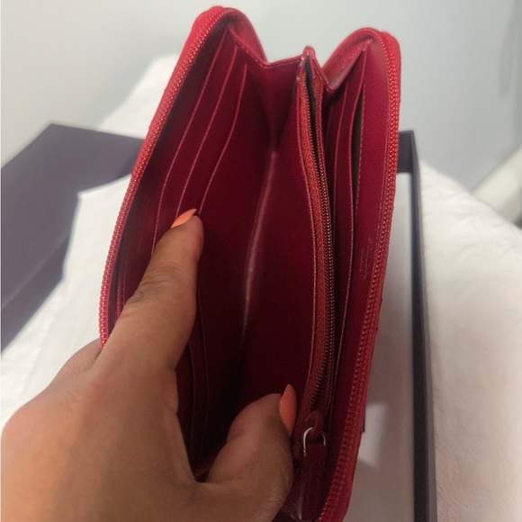 Luxurious Red Quilted Pillow by [Brand] - Picture 2 of 11